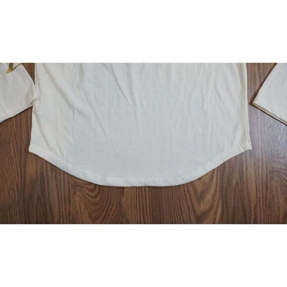 Old Navy Girl's Yellow Polka Dot “VIP” Graphic Pajama Top - Size L (10/12) NWOT - Picture 8 of 11